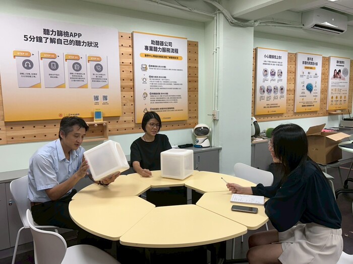 輔仁大學生命力新聞採訪本校USR計畫教師(另開新視窗/jpg檔)圖片