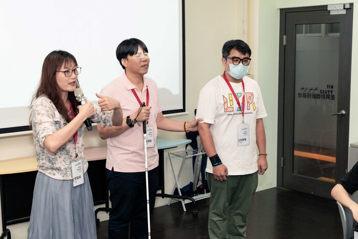 地區關懷與生命實踐課程 - 視障者運動輔具工作坊(另開新視窗/jpg檔)圖片